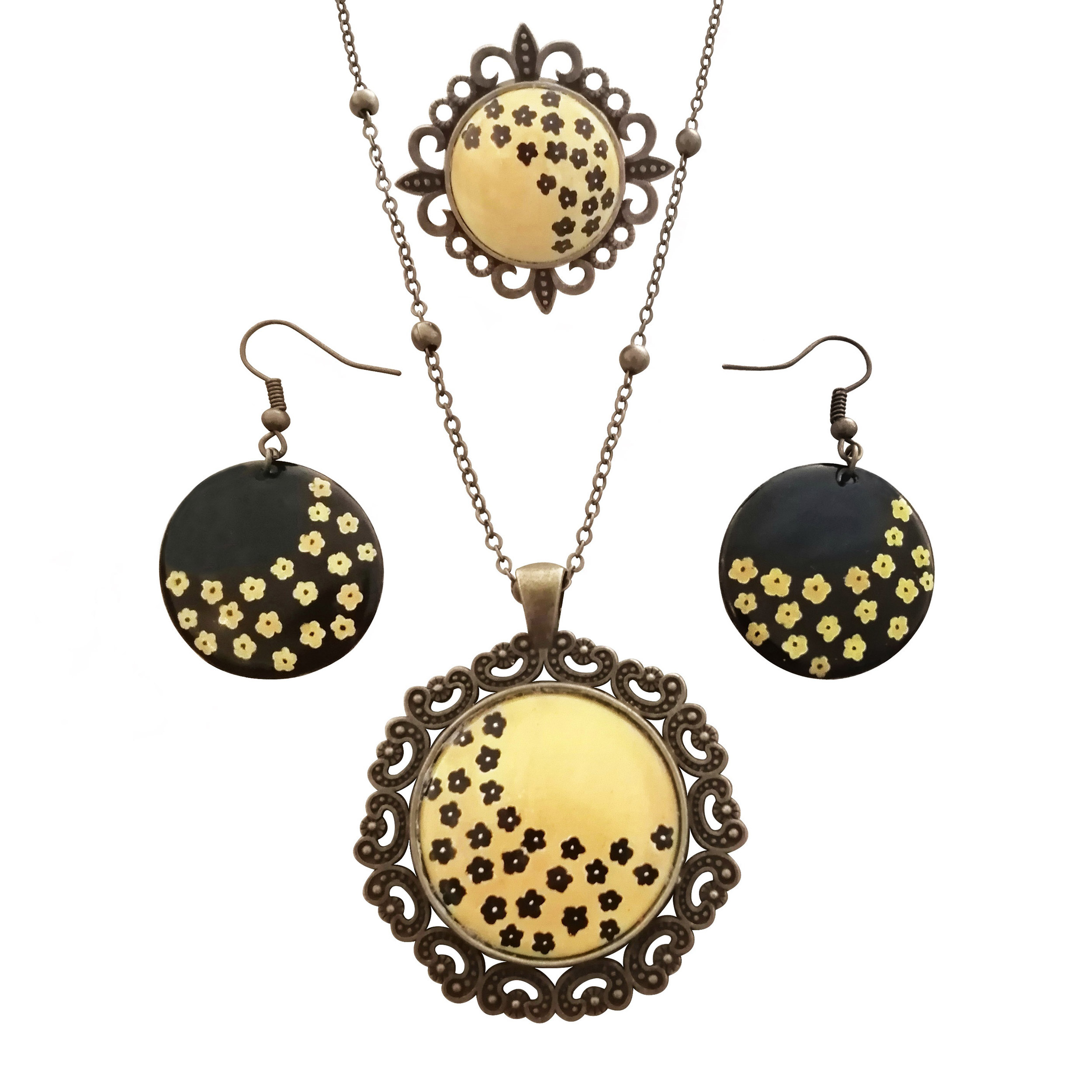 نیم ست زنانه مدل نارسیس