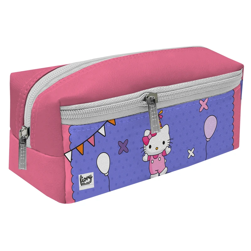 جامدادی مستر راد مدل سه زیپ طرح کیتی کد fiory 2769