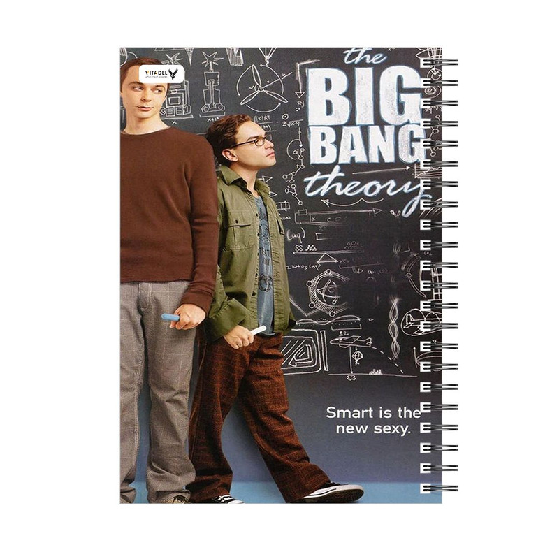 دفتر 120 برگ ویتادل طرح بیگ بنگ تئوری مدل 2