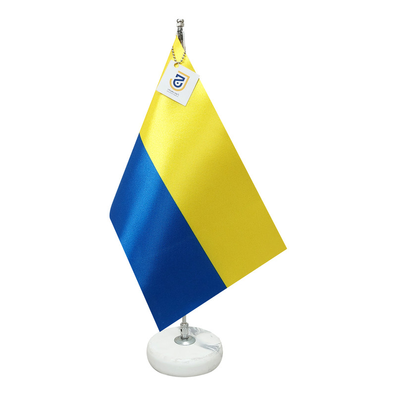 پرچم رومیزی جاویدان تندیس پرگاس مدل اکراین کد 2
