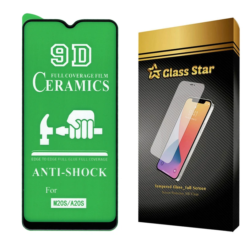 محافظ صفحه نمایش سرامیکی گلس استار مدل CRGA مناسب برای گوشی موبایل سامسونگ Galaxy A20s