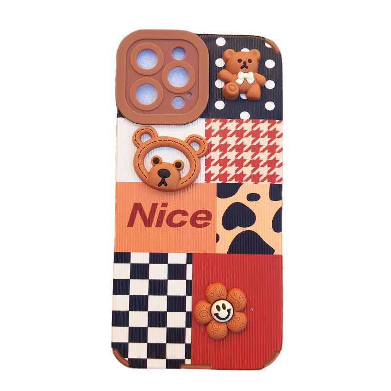 کاور ایکس قاب کد bear-12promax مناسب برای گوشی موبایل اپل iPhone 12 pro max