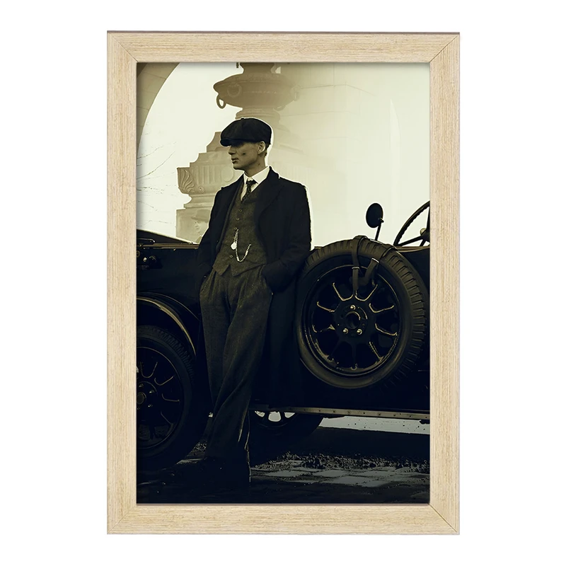 تابلو خندالو مدل پیکی بلایندرز (Peaky Blinders) کد F10242