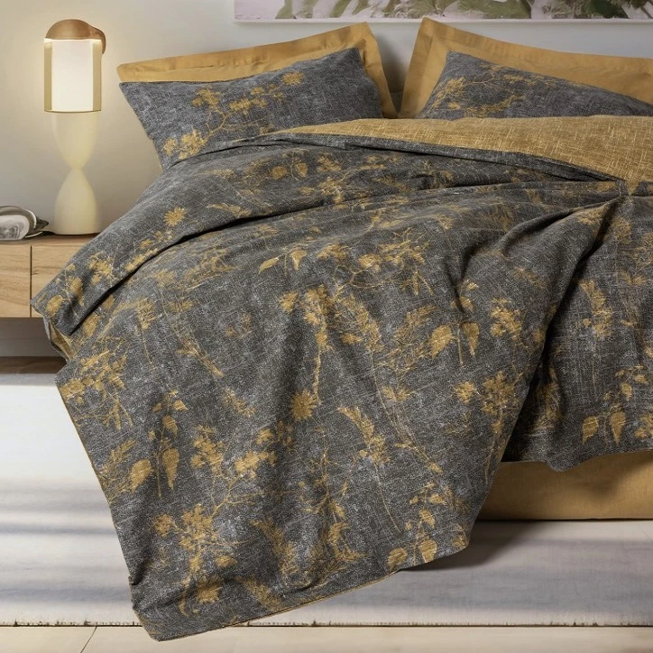 سرویس ملحفه 1 نفر 3 تکه کاتن باکس مدل Dual Yadawa Hardal T.K