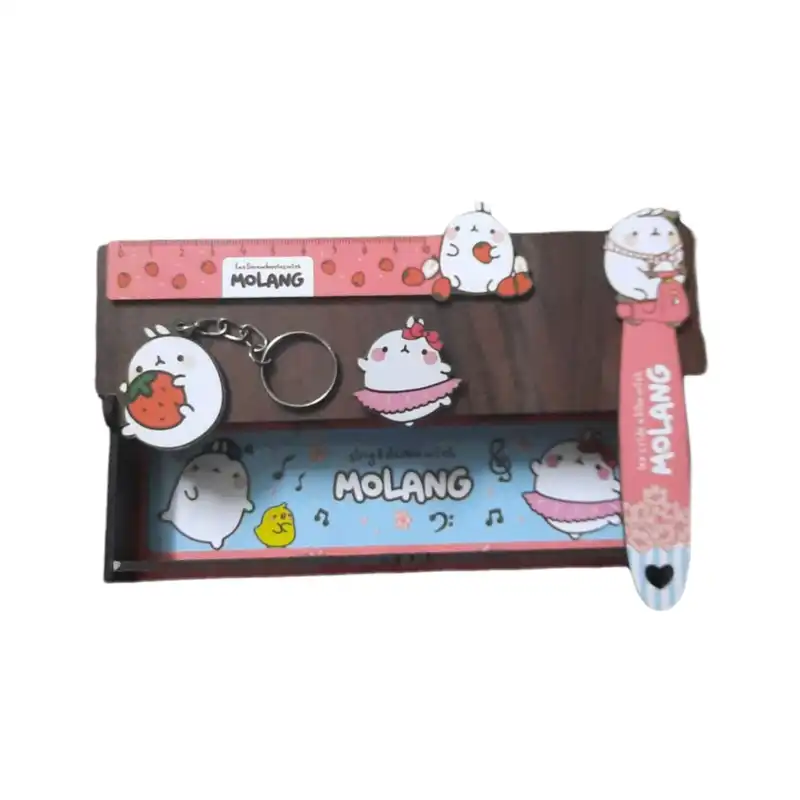 بسته لوازم التحریر طرح مولانگ مجموعه 5 عددی