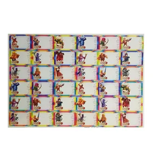 برچسب مدل نام و کلاس طرح جنگجوها NC3