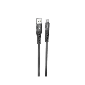 کابل تبدیل USB به USB-C هوکو مدل U105 ANTI TWIST طول 1.2 متر