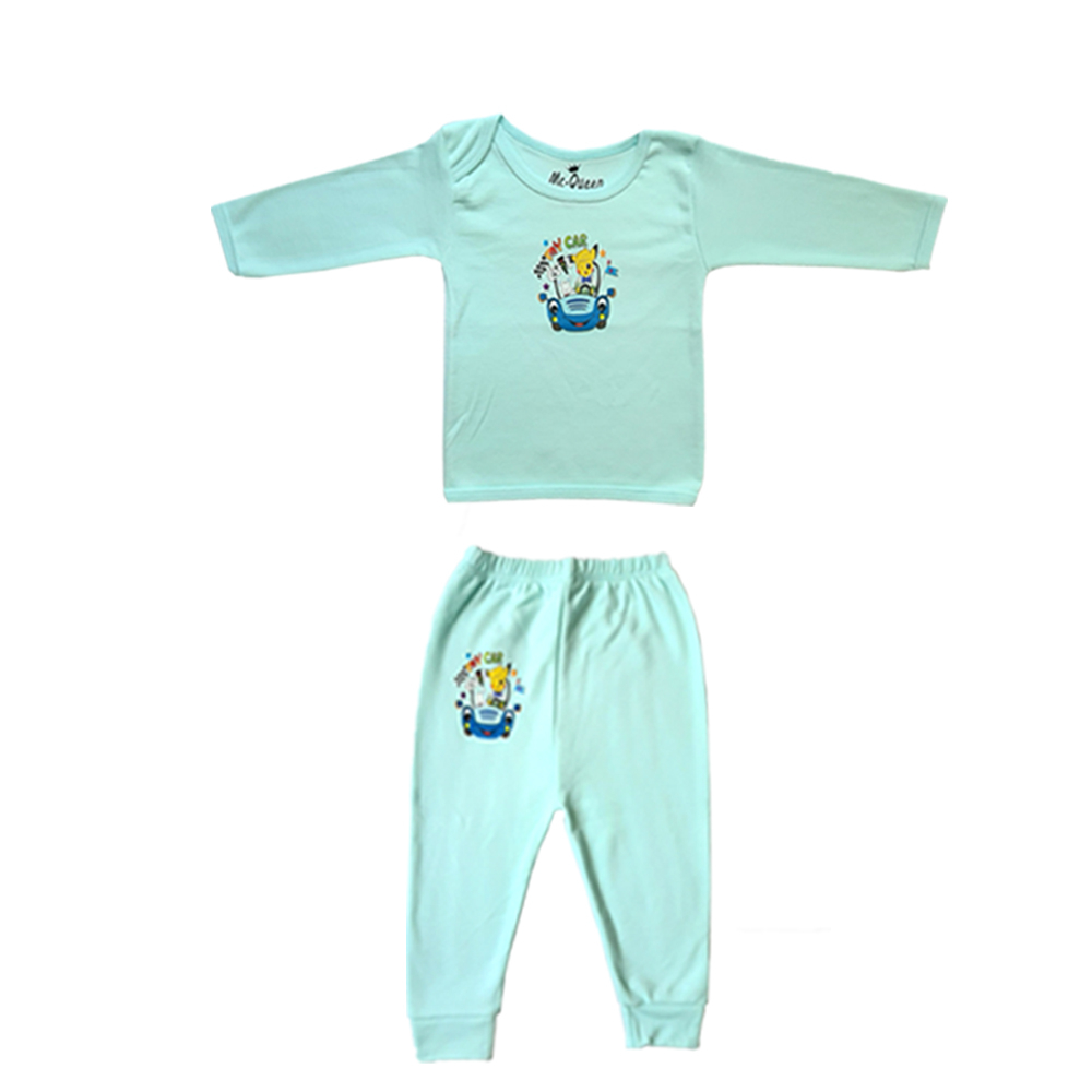 ست تی شرت و شلوار نوزادی مدل مک کویین کد 025 Baby
