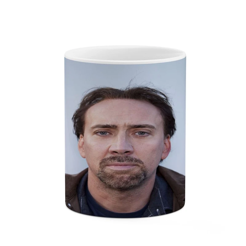 ماگ کاکتی طرح نیکولاس کیج Nicolas Cage مدل mgh27024