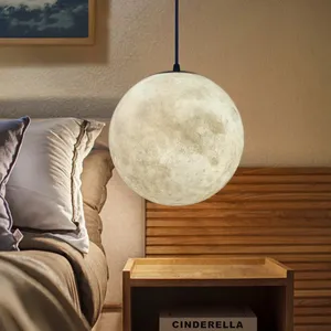 چراغ آویز یک شعله مدل کره ماه