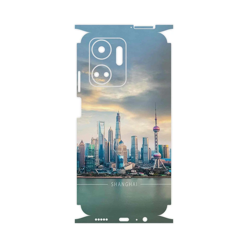 برچسب پوششی ماهوت مدل Shanghai_City-FullSkin مناسب برای گوشی موبایل آنر X7a