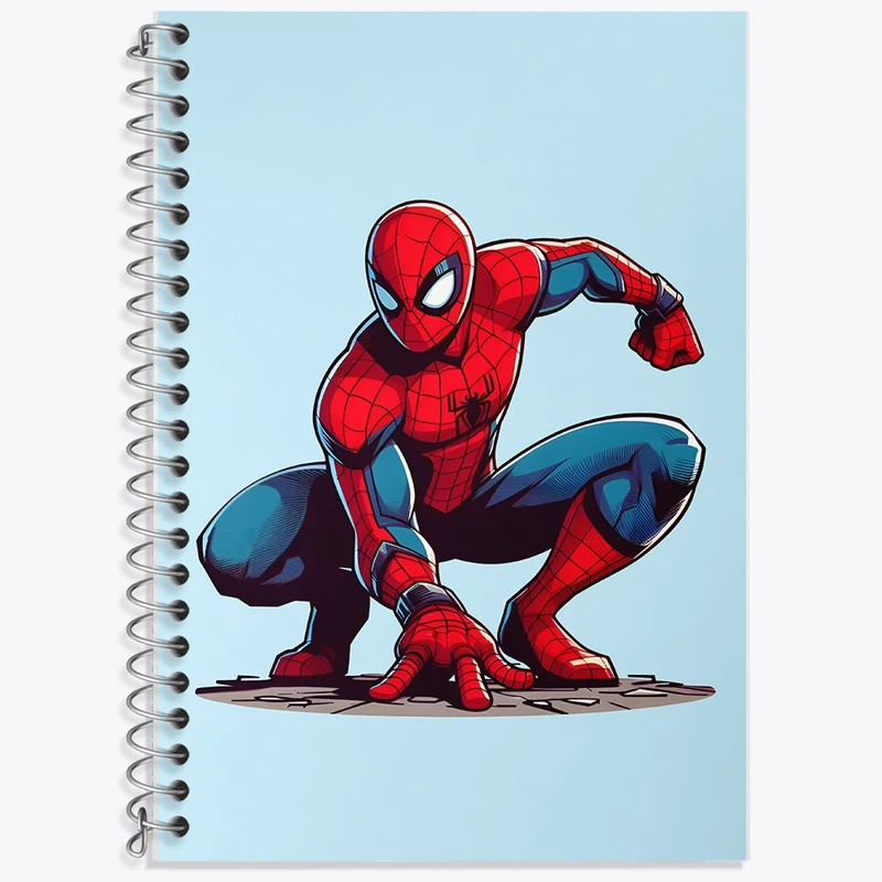 دفتر نت موسیقی 50 برگ خندالو طرح مرد عنکبوتی (Spider Man) کد F7613