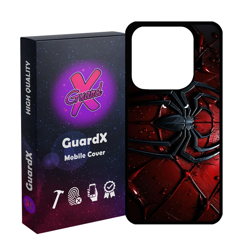 کاور گارد ایکس طرح Spider Man مدل 11085 مناسب برای گوشی موبایل شیائومی Redmi Note 14 4G