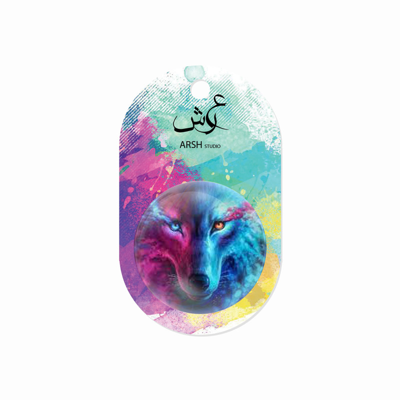 مگنت عرش طرح فانتزی گرگ کد Asm4389