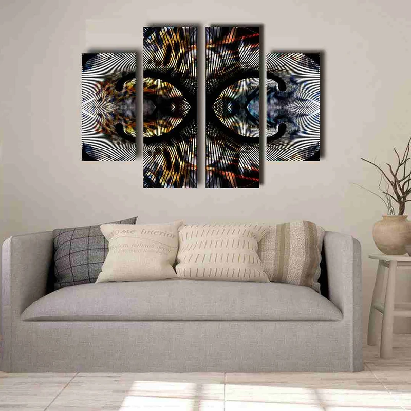 تابلو شاسی بکلیت طرح مدرن مدل 223 مجموعه 4 عددی