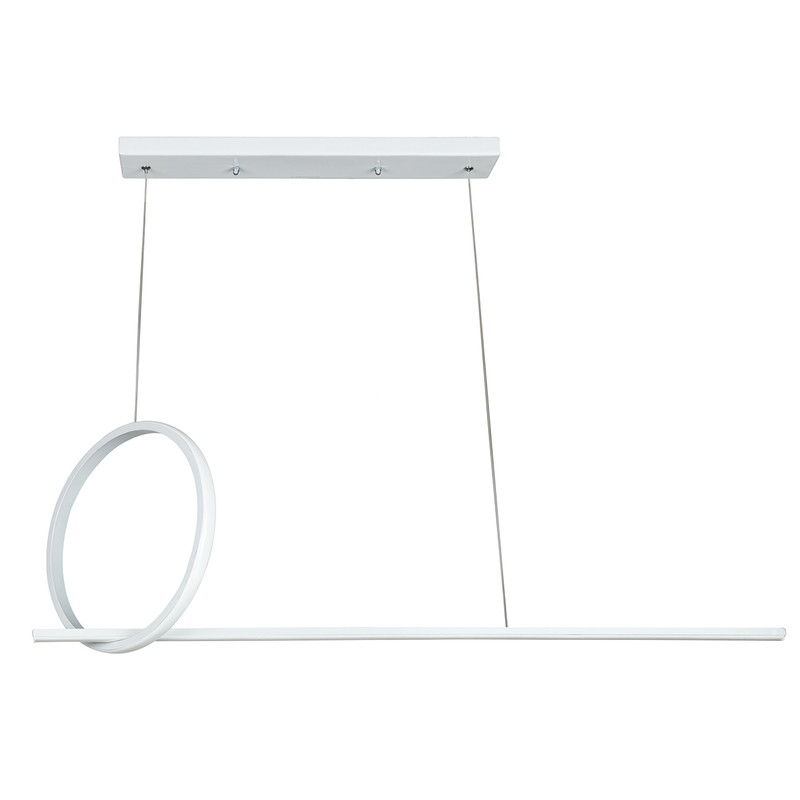 چراغ آویز چشمه نور کد L6358-WT