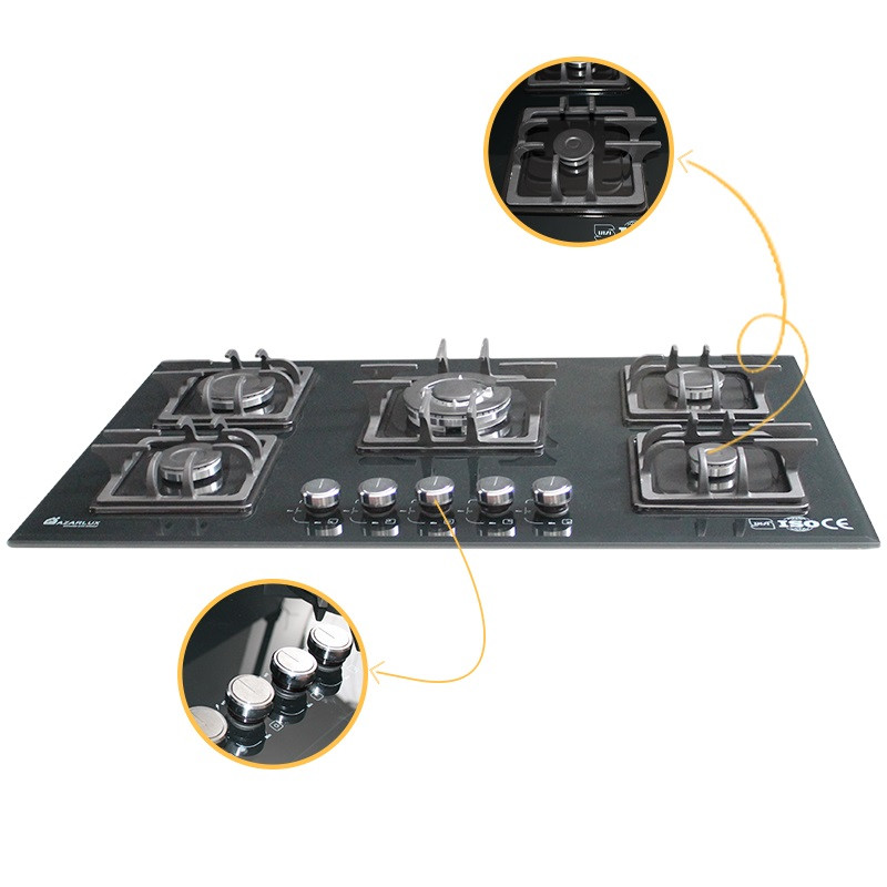 اجاق گاز صفحه ای آذرلوکس مدل G05NL-C2B