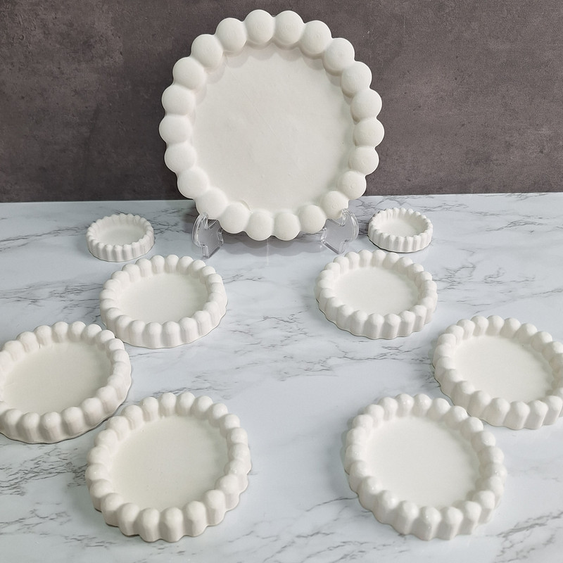 مجموعه ظروف هفت سین ۱۰ پارچه مدل توپی