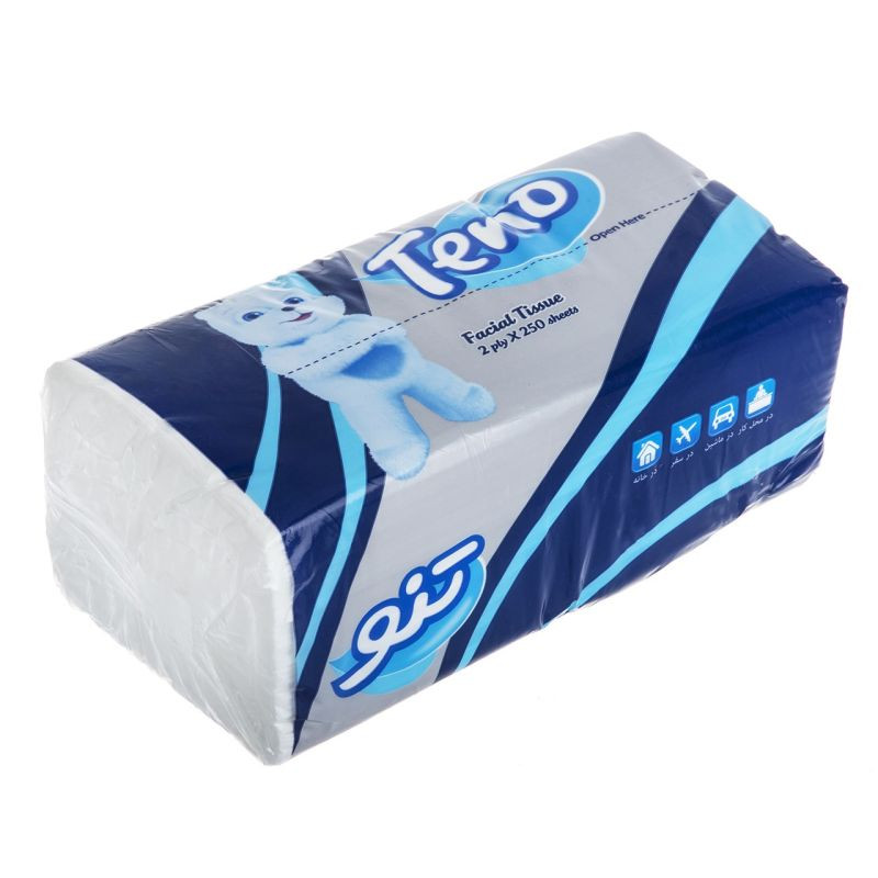 دستمال توالت و دستمال کاغذی تنو مدل soft 121 مجموعه 4 عددی