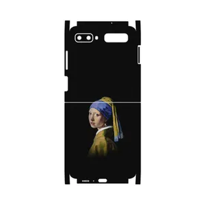 MAHOOT Girl with a Pearl Earring of Vermeer-FullSkin Cover Sticker for Samsung Galaxy Z Flip