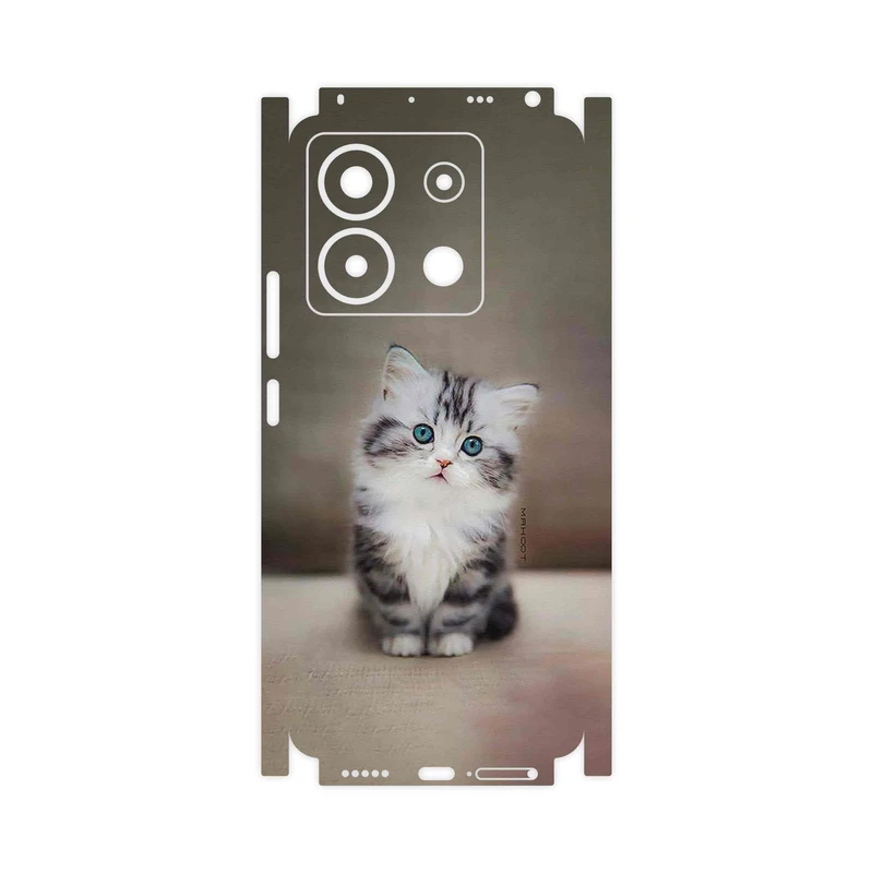 برچسب پوششی ماهوت مدل Cat_2-FullSkin مناسب برای گوشی موبایل شیائومی Redmi Note 13 Pro 5G