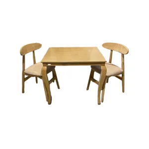 میز و صندلی ناهارخوری دو نفره گالری چوب آشنایی مدل Khod-Van-Mehr2