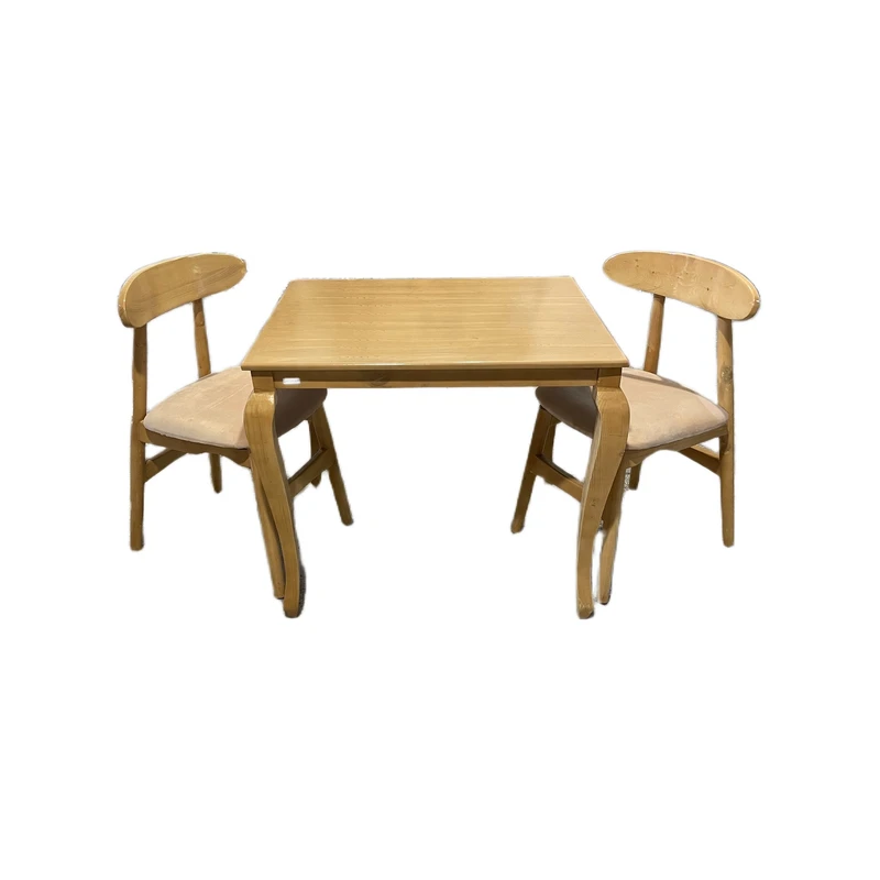 میز و صندلی ناهارخوری دو نفره گالری چوب آشنایی مدل Khod-Van-Mehr2