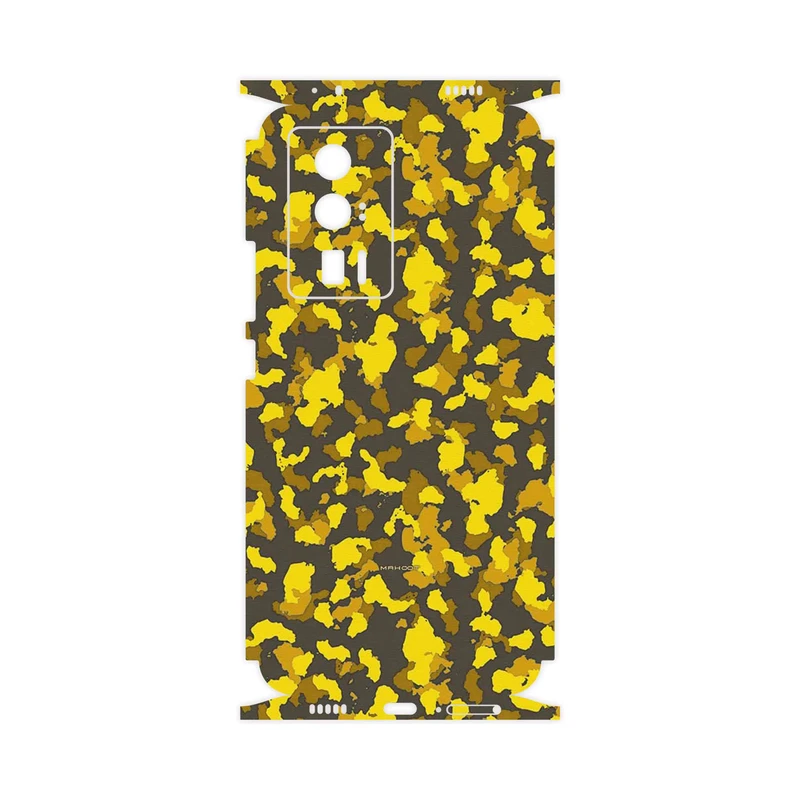 برچسب پوششی ماهوت مدل Yellow Infantry Army-FullSkin مناسب برای گوشی موبایل شیائومی Poco F5 Pro