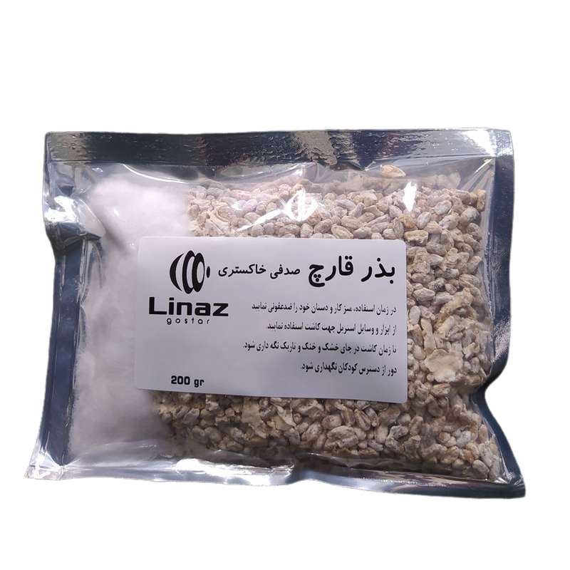 بذر قارچ صدفی خاکستری لیناز گستر کد 11 وزن 200 گرم