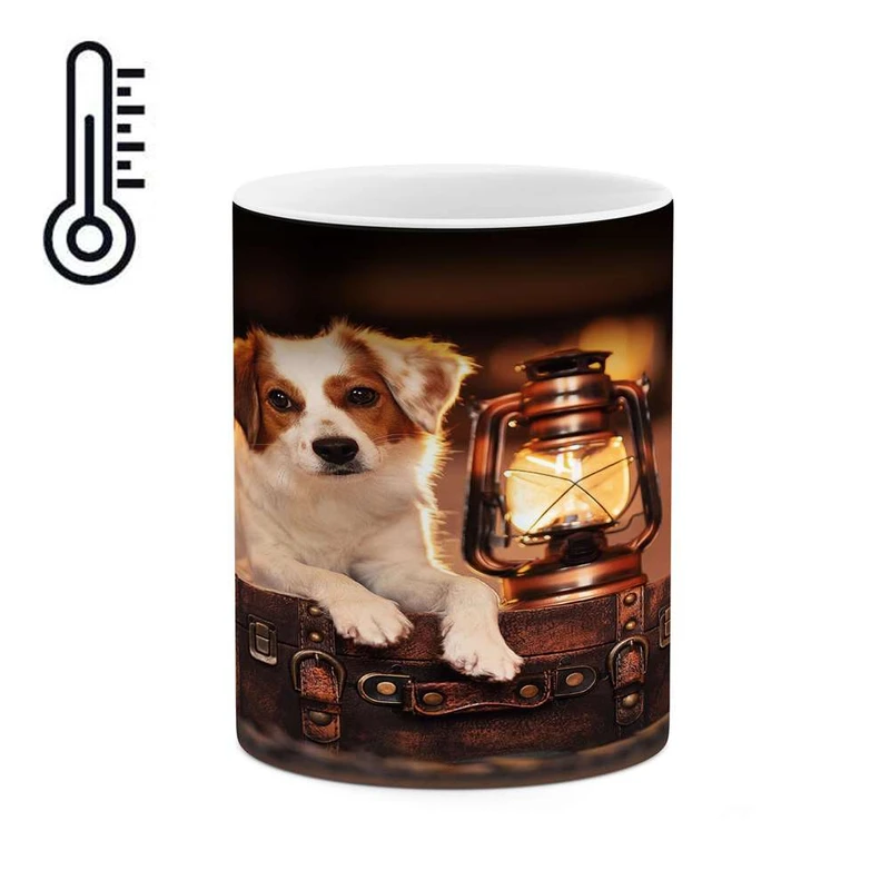 ماگ حرارتی کاکتی مدل سگ کد mgh15384