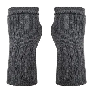 دستکش بافتنی زنانه مدل سیمپل کد ZGS01-DGR