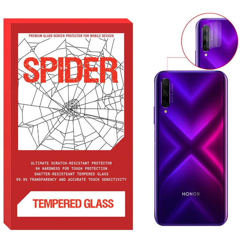 محافظ لنز دوربین اسپایدر مدل LSP_01 مناسب برای گوشی موبایل آنر 9X / 9X pro