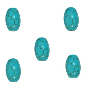 مهره دستبند مدل فیروزه کد MO 188 بسته 5 عددی