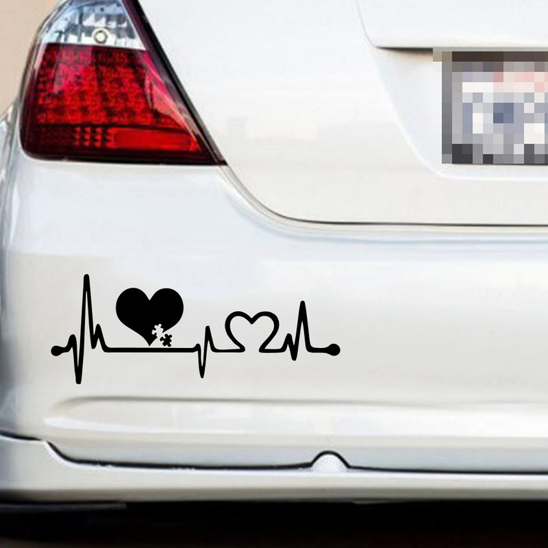 برچسب بدنه خودرو ماتریسیو طرح ضربان قلب کد M24