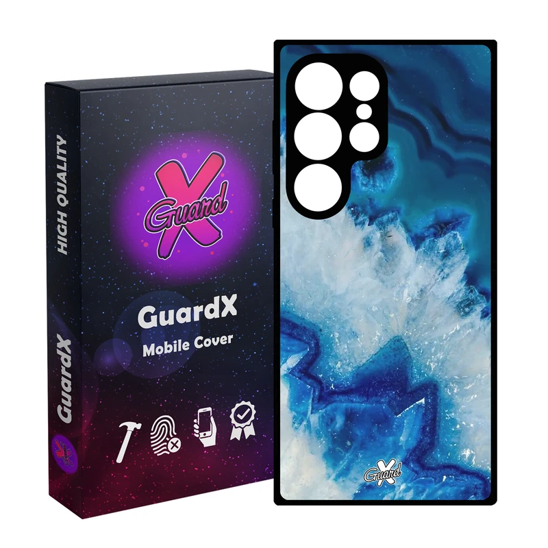 کاور گارد ایکس طرح Blue مدل 10407 مناسب برای گوشی موبایل سامسونگ Galaxy S25 Ultra