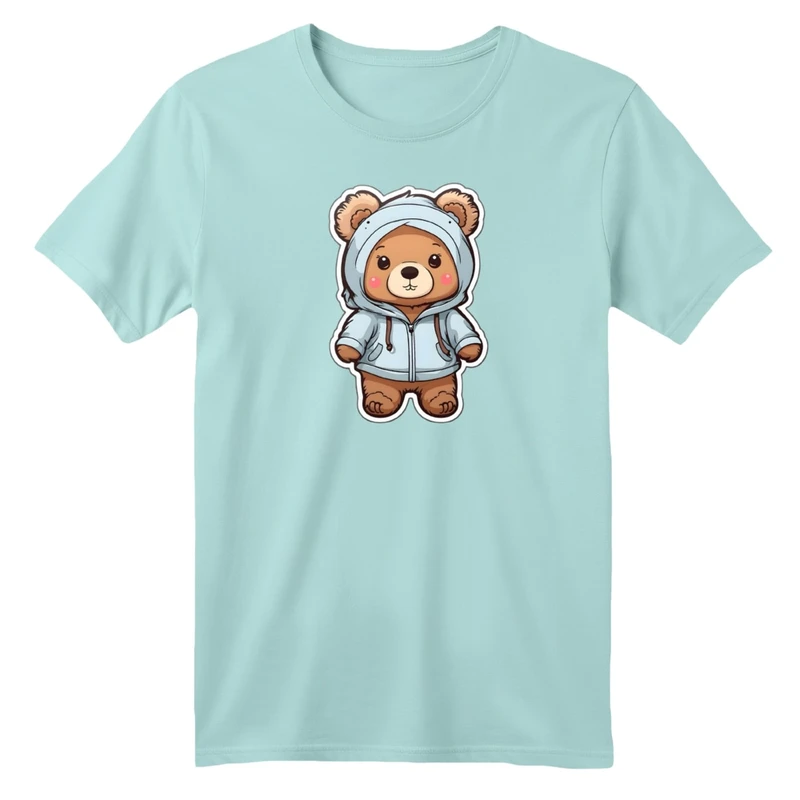 تی شرت آستین کوتاه بچگانه مدل تدی کد 03