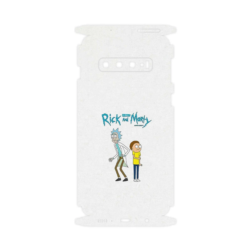 برچسب پوششی ماهوت مدل Rick and Morty-FullSkin مناسب برای گوشی موبایل سامسونگ Galaxy S10
