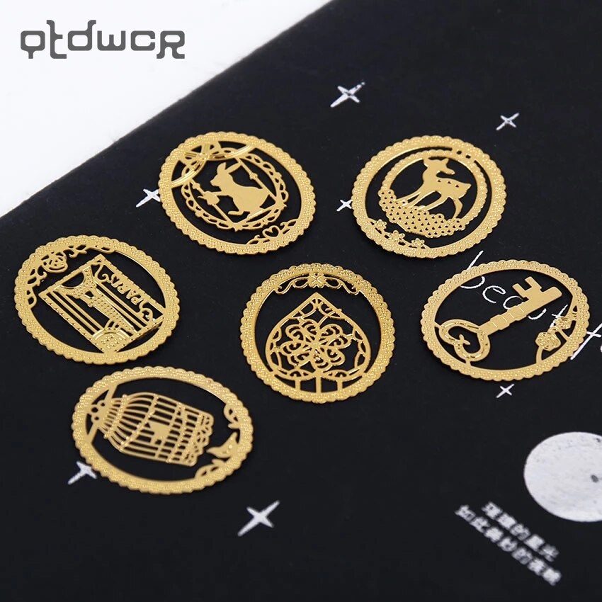 نشانگر کتاب مدل gold کد 08-400 مجموعه 7 عددی