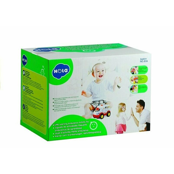 اسباب بازی هولا مدل آمبولانس