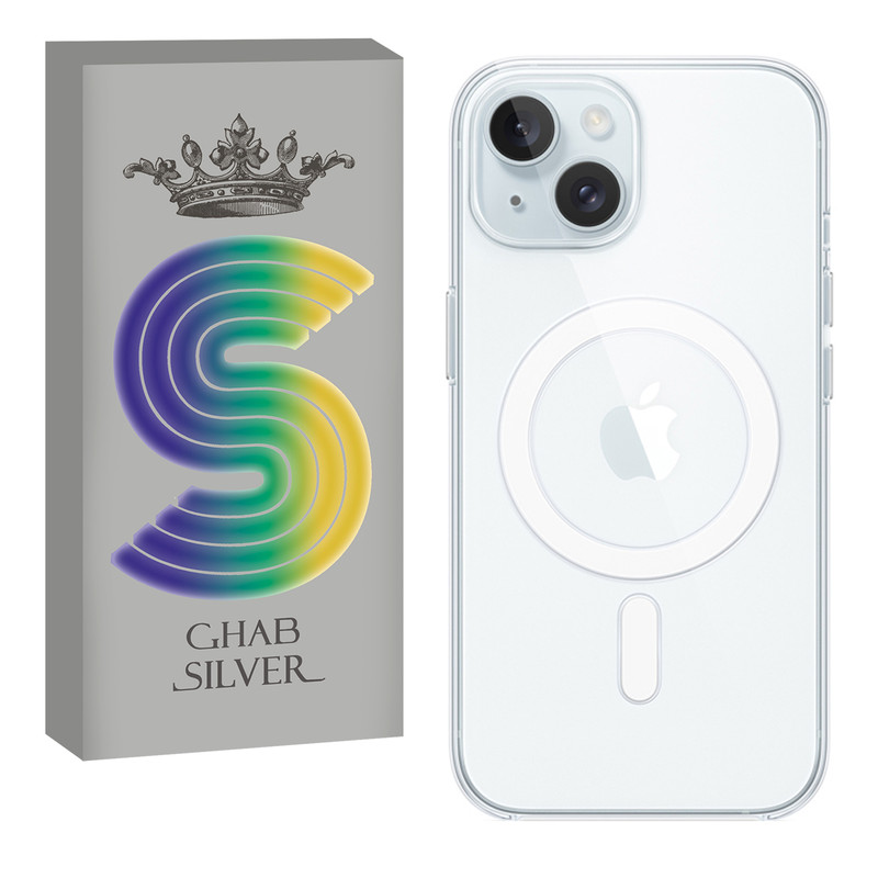 کاور قاب سیلور مدل مگسیف مناسب برای گوشی موبایل اپل iPhone 13 / 14
