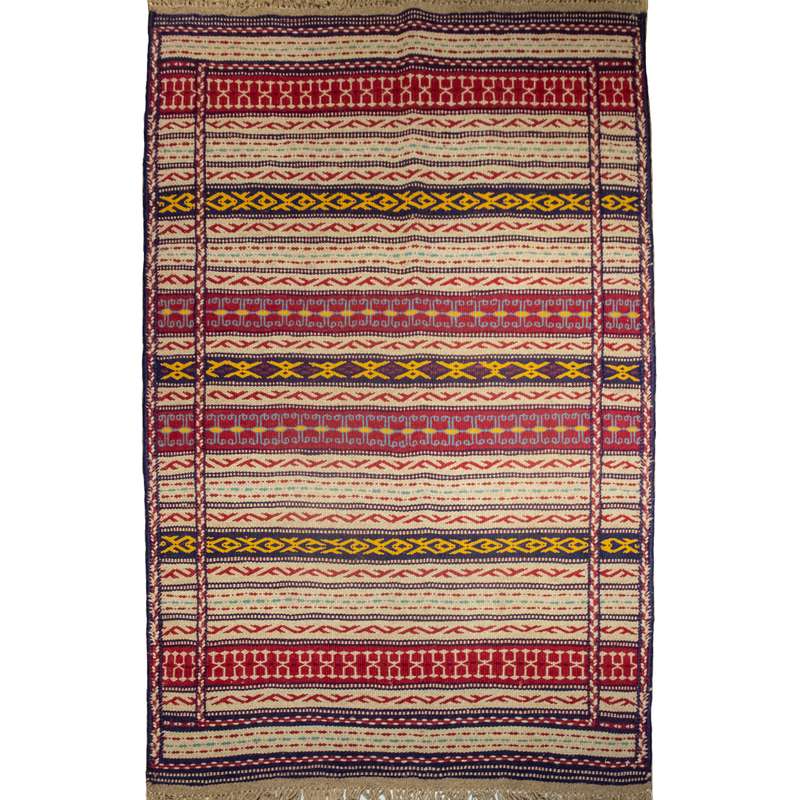 گلیم دستباف یک و نیم متری مدل کلات خراسان