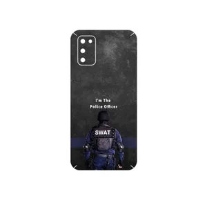 MAHOOT Police Officer Cover Sticker for Samsung Galaxy A02S