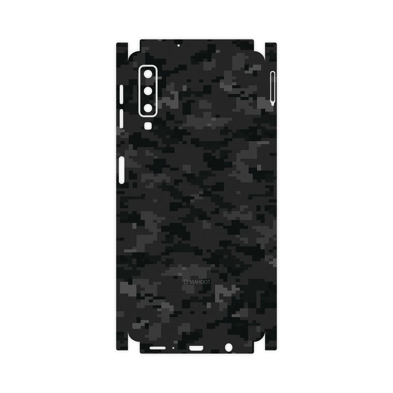 برچسب پوششی ماهوت مدل Night-Army-Pixel-FullSkin مناسب برای گوشی موبایل سامسونگ Galaxy A7 2018