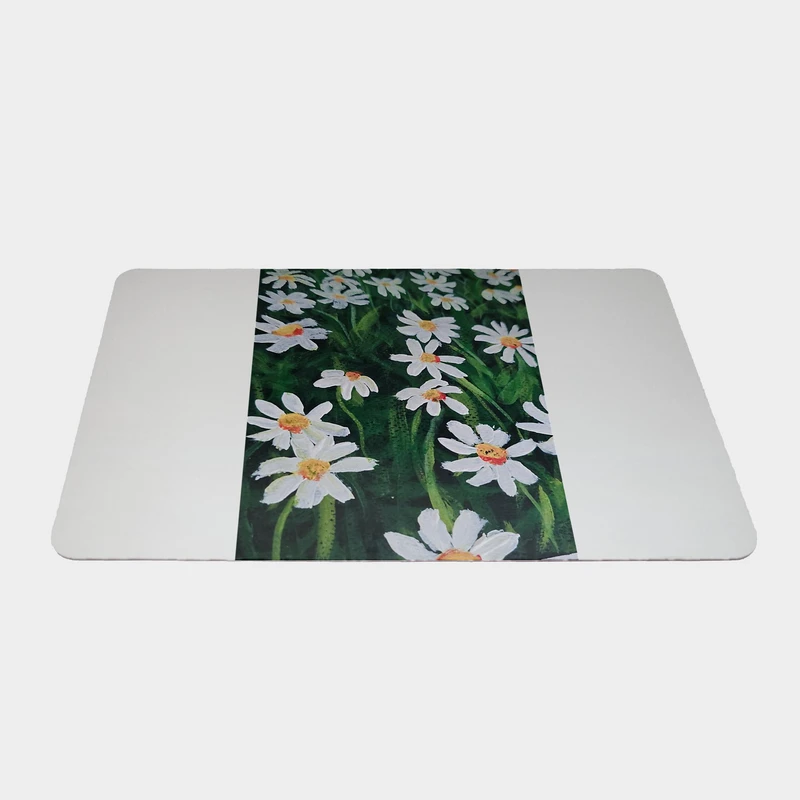 ماوس پد طرح گل بابونه سایز 24x37 سانتی متر