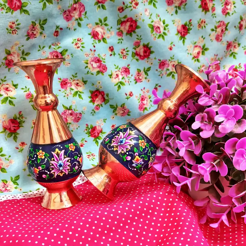 گلدان مسی مدل پرداز کد 1605