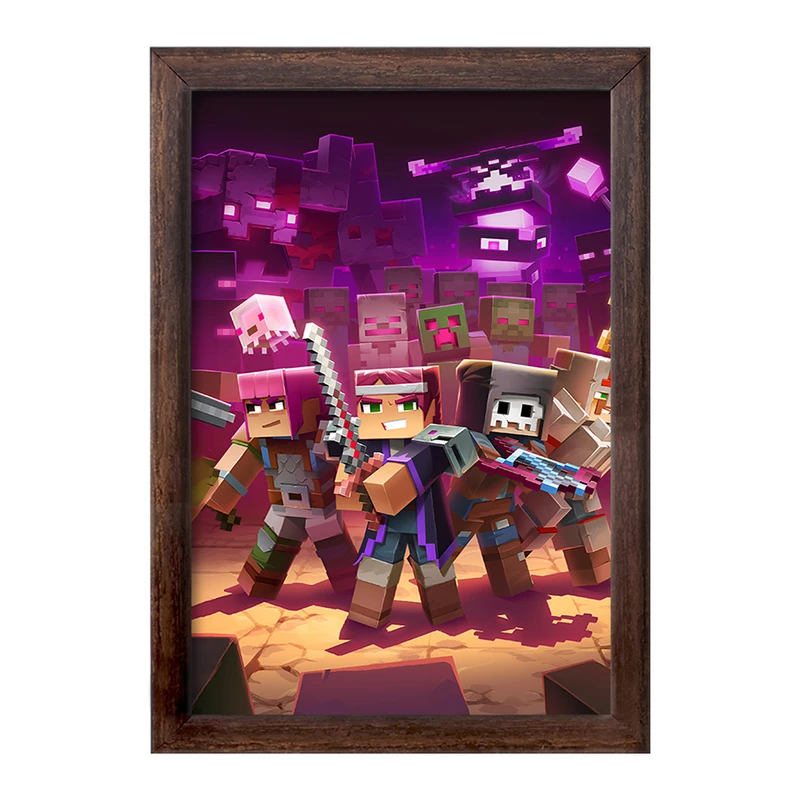 تابلو خندالو طرح ماینکرافت (Minecraft) کد F3507