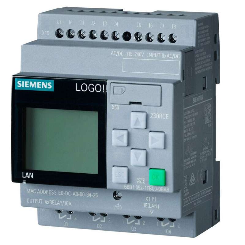 پی ال سی زیمنس لوگو مدل 230RCE - رله ای سری 6ED1 052-1FB00-0BA8
