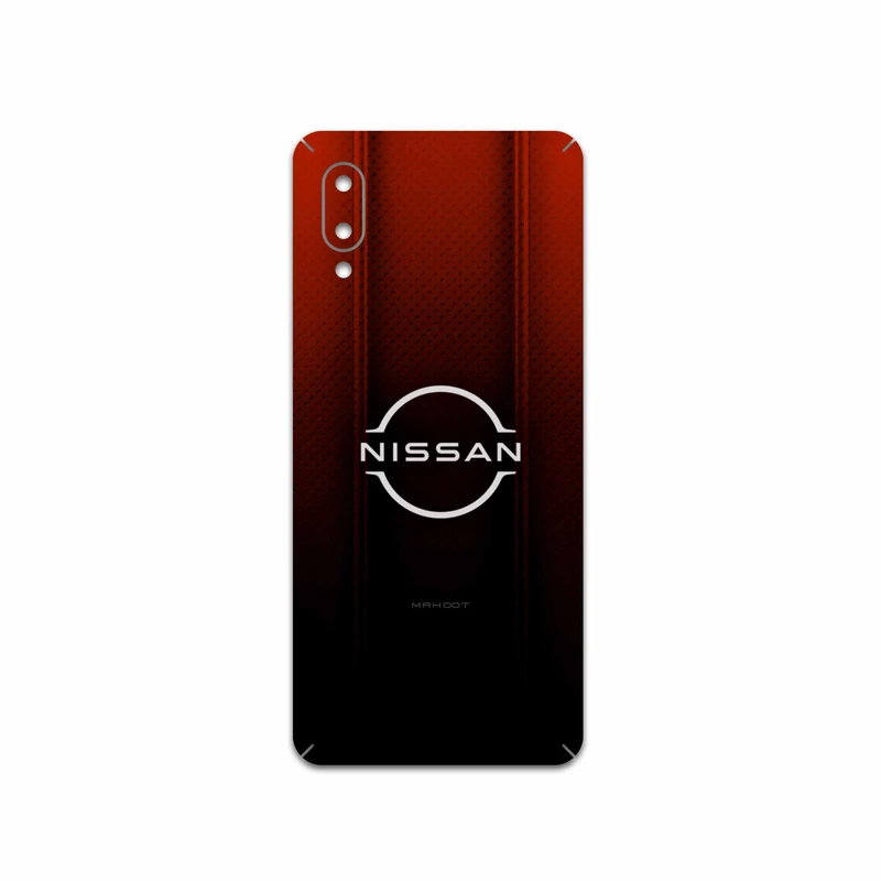 برچسب پوششی ماهوت مدل Nissan-Logo مناسب برای گوشی موبایل سامسونگ Galaxy A02