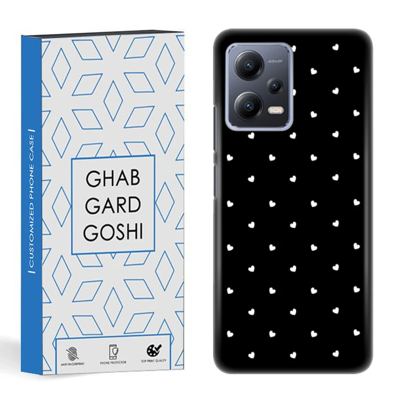 کاور قاب گارد گوشی طرح قلب کد DIMO-010 مناسب برای گوشی موبایل شیائومی redmi note 12 5g / poco x5 5g