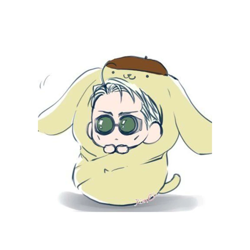 استیکر لپ تاپ و موبایل مدل انیمه طرح جوجوتسو کایسن کنتو نانامی jujutsu kaisen Kento Nanami کد 4672